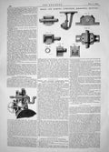 Old 1863 Reilly Martin Lubricating Horizontal Shafting Biddells Engin Victorian