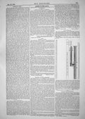 Original Old Antique Print Engineering 1863 Water Balances Pump Apparatus 19th