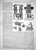 Old Antique Print Engineering 1864 Haigh Equilibrium Saw Frame Machinery 19th