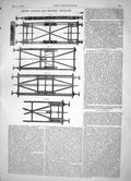 Old Engineering 1864 George Smith Chelsea Buffing Traction Apparatus Victorian