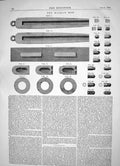 Old Engineering 1864 Invention James Mackay Gun Liverpool Small Arms Victorian