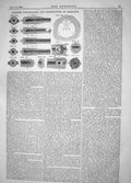 Old Engineering 1864 Invention Parsons Construction Manufacture Ordna Victorian