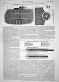Old 1864 Captain Inglefield Mounting Working Guns Ships Blakely Ordna Victorian