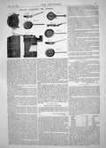Old Print Engineering 1864 Invention Stevens Apparatus Cooking Canonbury 19th