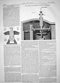 Old Antique Print 1864 Reyns Barrington Williams Bedson Puddling Furnaces 19th