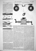 Old Print 1864 Wilkins Rifle Guns Martin Hodgson Steam Engines Machinery 19th