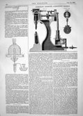 Old Print Engineering 1864 Grimshaw Improved Atmospheric Hammer Machinery 19th