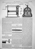 Antique Old Print 1864 Shaw Cranes Winches Windlasses New Torpedo Browns Tool