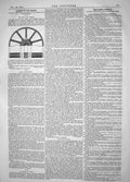 Original Old Antique Print Engineering 1864 Wrought Iron Wheels Thomas Locker