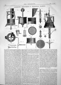 Antique Print 1864 Langenard Improvements Centrifugal Machines Table Tubes 19th