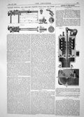 Old Engineering 1864 Bayley Newton Greaves Turning Wood Cop Tubes Val Victorian