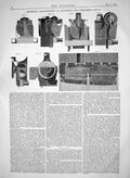 Antique Old Print 1865 ThorImprovements Apparatus Condensing Steam Machinery