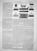 Old 1865 Richardson Furnace Burning Petroleum Diagrams Railway Bridge Victorian