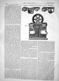 Old John Cameron Construction Lever Punching Machinery Engineering 18 19th