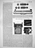 Old 1865 Boxer Improvements Projectiles Jones Dry Gas Meters Machiner Victorian
