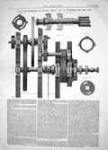 Old Engineering 1865 Yule Improvements Rolling Mills Couplings Machin Victorian