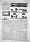 Old 1865 Haseltine Improvements Steam Engines Iron Permanent Way Spri Victorian