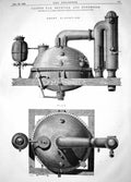Antique Print 1865 Vacuum Pan Receiver Condenser Machinery Burgh Sugar Peru