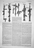 Antique Print 1865 Modifications Giffard Injector Developments Improvements