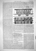 Antique Print 1865 Contrast English American Swiss Railway Train Carriages 19th