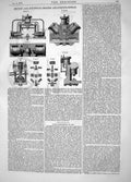 Antique Print 1865 Shipton Robert Mitchell Shaping Forging Metals Machinery