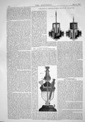 Old Engineering 1866 Ching Improved Fluid Valve Dalston Hydrocarbon L Victorian