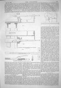 Old Engineering 1866 Ramsbottom Tube-Cutter Apparatus Snap Bolt Heads Victorian