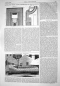 Old Print 1866 Ventilating Grate Constructed War Office Collapsed Boiler 19th