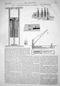 Old *6002 Engineering 1866 Armstrong Hydraulic Machinery London Docks