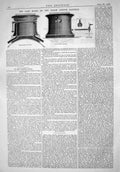 Old Engineering 1866 Adams Sand Boxes North London Railway Machinery Victorian