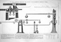 Old Print 1866 Hick Apparatus Testing Friction Leathers Hydraulic Presses 19th