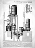 Old 1866 Seventy Inch Cylinder Engine Campden Hill Waterworks Harvey Victorian
