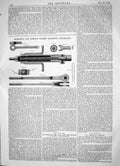 Antique Print 1866 Richards Abegg Patent Blasting Apparatus Beetroot Sugar 19th