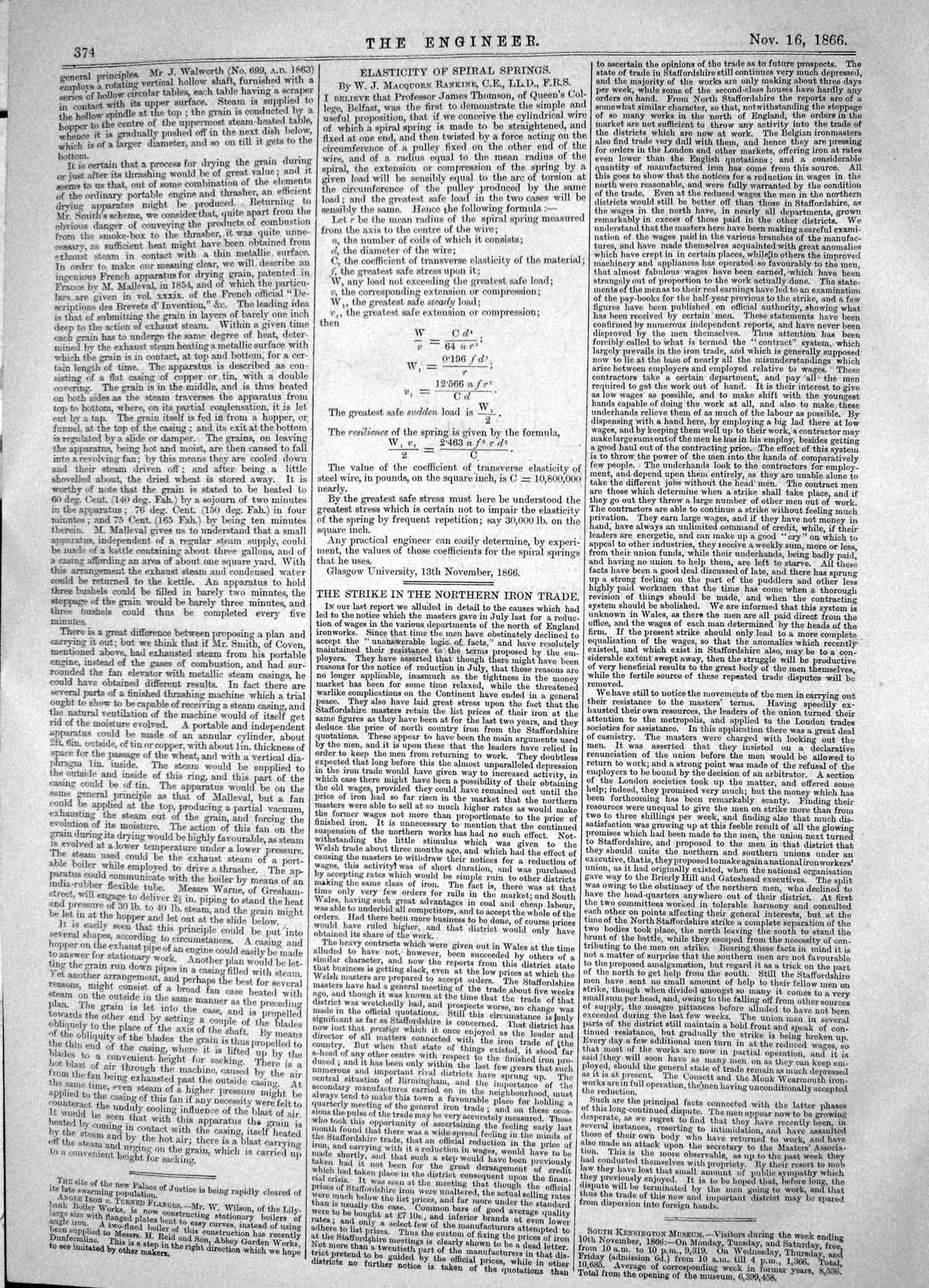 Antique Print Engineering 1866 Line-Of-Battle Fleet Ships Three Decks Plan 19th