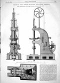 Old 1866 Vertical Coil Boring Machine Woolwich Arsenal Smith Beacock Victorian