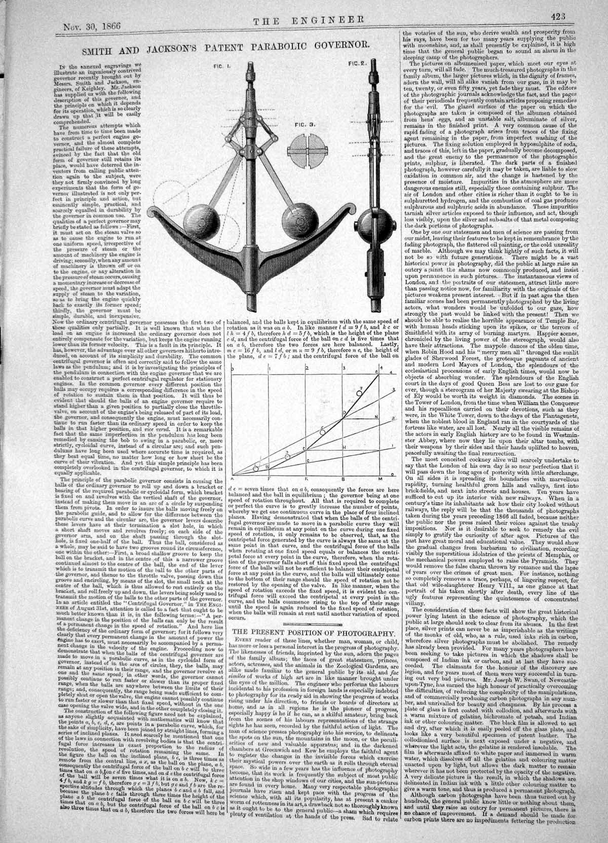 Old Engineering 1866 Smith Jackson Patens Parabolic Governor Apparatu Victorian