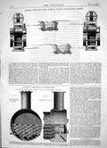 Old Print 1866 Howard Engine Cultivating System Lake Smoke-Consumer Robey 19th
