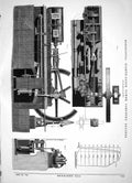 Antique Print 1866 Horizontal Eighty-Horse Power Compound Engines Machinery