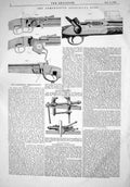 Old 1867 Competitive Breech-Loaders Gun Rifle Shooting Adjustable Vic Victorian