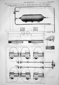 Old 1867 Poaching Engines Boilers Lloyds Paper Mills Bow Bridge Londo Victorian