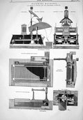 Old 1867 Weighing Machines Pooley Engineers Liverpool Corn Instrument Victorian