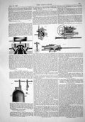 Old 1867 Bergstroem Boring Machine Perseberg Mines Sweden Instruments Victorian
