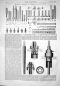 Old 1867 Roux System Sheathing Iron Ships Dudgeons Tube Fixer London Victorian