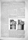 Antique Old Print 1867 Myers Patent Water Meter Machinery London Westminster