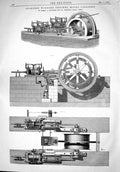 Old 1867 100 Horse Winding Engines Moira Colliery Handyside Britannia Victorian