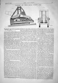 Old Print 1868 Heathorn Wells Muzzle Pivoting Guns Machinery Instruments 19th