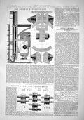 Old 1868 Le Boeuf Hydraulic Life Martin Dyson Patent Rolls Railway Br Victorian