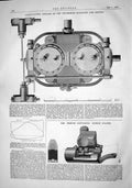 Old 1868 Direct-Acting Engines Steam Ships Honfleur Rennes Breech Loa Victorian