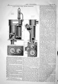 Old 1868 Adairs Patent Pump Havre Exhibition Target Experiments Shoeb Victorian