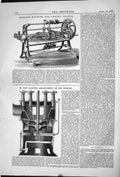 Old 1868 Gooday Machine Sewing Thatch Jean Larger Arrangement Turbine Victorian